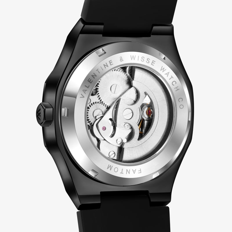 Amazon.com: Armourlite Shatterproof High Impact Glass Crystal Phantom  Tritium Black Chrono Watch : Clothing, Shoes & Jewelry